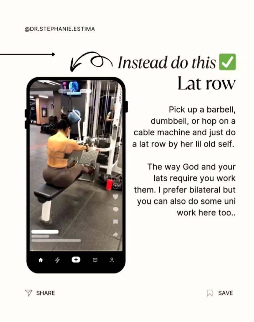 Перестаньте виконувати ці 3 силові вправи: вони взагалі не ефективні